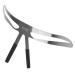 Healeved Tattooing Eyebrow Ruler Eyebrow Stencils Eyebrow Measure Tool Eyebrow Trimming Stainless Steel