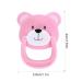 Zasdvn Newborn Pacifier - Magnetic Simulation Pacifier for Reborn Baby Dolls | Bear-Shaped Doll Accessories & Toy Gifts in Pink - Buy Online on GoSupps.com