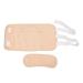 Skin-Friendly Castor Oil Pack | Adjustable Size for Waist & Neck | Hot/Cold Compress | Soft Velvet Bags - Buy Online on GoSupps.com