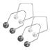POPETPOP Entra neur de Fossettes Facial 4 Pcs Appareil Compact pour Tonification Visage Femmes Exercice Musculaire Joues Outil Portable Sculptant Visage Naturel