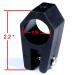 MX Bimini Top Fitting Hardware Set - 7/8 Boat Jaw Slide, Cap, Eye End, Deck Hinge (6pcs) - Buy Online on GoSupps.com