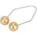 Dimple Trainer 2 Pair Dimple Trainer Tool Piercing Improve Smile Dimple Maker Balls for Face Cheeks (Gold) - Buy Online on GoSupps.com