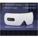 Evzvwruak Eye Massager - Vibration Hot Compress & Bluetooth Music for Eye Fatigue Relief | LED Display - Buy Online on GoSupps.com