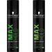Schwarzkopf Styling Max Hold Hairspray Weightless UV and Humidity Protection 400ml (Pack of 2) 400 ml (Pack of 2)