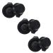 lasenersm 6 Pieces Hair Color Bowl Hair Dye Bowl Hair Color Mixing Bowls Plastic Color Mixing Tint Bowls Hair Dyeing Coloring DIY Oil Treatments Tools for Salon Hairdressing, Black