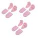 Mipcase 6 Paires couverture de spa pour les pieds mains s ches isol s de cire paraffine de spa isolants th rapeutiques de paraffine le pied rose