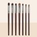 Makeup brushes 7-piece makeup kit full professional tapered applicator brush natural hair goat eye shader Makeup brush set - Buy Online on GoSupps.com