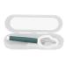 Natudeco Tongue Tip Trainer Children Mouth Trainer Professional PP Stainless Steel Oral Muscle Strength Tongue Training Device (Green)