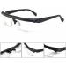 Shupsy Adjustable Starch Objective Glasses - Men's & Women's Zoom Reading Glasses with Variable Focus | Dioptria -6.0 to +3.0 - Black - Buy Online on GoSupps.com