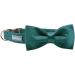 Lionet Paw's Comfortable Silk Christmas Dog Collar with Removable Fly for Small Dogs - Green (Neck 25-40cm) | Perfect Gift for Pets - Buy Online on GoSupps.com