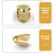 SUPVOX 2Pcs Gold Plated Small Single Tooth Cap Hip Hop Teeth Grill - Golden | Premium Quality - Buy Online on GoSupps.com