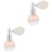 Beavorty 2 Pcs Body Air Bag Powder Hair Perfume Spray Powder Makeup Powder Glitter Sprayer Setting Powder Light Goldx2pcs 7x5.5cmx2pcs