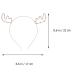 Frcolor Christmas Reindeer Headband for Kids Gold Anti-Stirring Antler Hairband for Girls | Perfect Holiday Photo Prop & Gifts - Buy Online on GoSupps.com