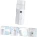 BELLIFFY 1pc Hydrating Instrument Mini Mister Electric Mist Sprayer Face Steamer Cool Facial Mister White Abs - Buy Online on GoSupps.com