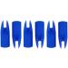 Lamehfyo 50 Pack Blue Plastic Arrow Nocks - Replacement Tail Glue On 7mm Shaft Archery Nocks for DIY Arrows - Arrow End Accessory - Buy Online on GoSupps.com