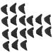 Healvian 9 Pairs Plug Women's High Heel