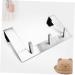 Hohopeti Over Door Towel Bar Over The Door Towel Rack Towel Hanger Over Door Metal Stainless Steel Hat Rack 21.3*12.4cm As Shown - Buy Online on GoSupps.com