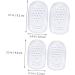 FOMIYES 4 Pairs Self-Adhesive Heel Pads for Women - Comfortable Gel Sole Protectors for High Heels Boots & Sneakers - Shoe Accessories & Heel Lifts - Buy Online on GoSupps.com
