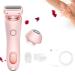 Duskofficial Razor Duskofficial Shaver Silkbabe Lady Shaver 2 In 1 Electric Shaver Razors Livora Electric Shaver Waterproof Electric Razor For Women Womens Wet Dry Electric Shaver (Pink)