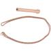 Mindful Breathing Necklace Skin Friendly Stress Relief Mindful Necklace Titanium Steel for Women for Daily Wear Rose Gold - Buy Online on GoSupps.com