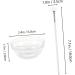 Mikinona Beauty Mixing Bowl Creamy Blush Kit Skincare Tool Applicator Tools Foundation Brushes Skin Care Tools Make up for Body Aluminum White Facial - Buy Online on GoSupps.com