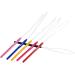 10PCS Multicolored Plastic Hair Extension Loop Needle Tool Loop Threader Pulling Hook Bead Device Tool for Hair Extensions Feather Extensions - Buy Online on GoSupps.com