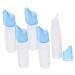 Beaupretty 5pcs Travel Medication Fine Mist Spray Bottles Leak Proof Travel Containers Nasal Wash Bottle Maketup Water Container Empty Nasal Blue Nasal Spray Bottle Small Bottle Little Bottle