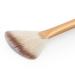 Buy Fan-Shaped Makeup Brush - Brown Gold | 18.5 cm | International Shipping - Buy Online on GoSupps.com