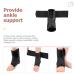 FOMIYES Adjustable Ankle Support Brace for Men & Women - Perfect for Running Ankle Protection & Comfort - 40x21cm - Buy Online on GoSupps.com