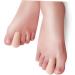 Silicone Gel Cushion Toe Separator and Bunion Protector Set - Pair of Gel Toe Straighteners and Guards for Ultimate Comfort and Pain Relief - Buy Online on GoSupps.com