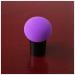 Makeup Sponge Non-latex Makeup Sponge Mushroom Head Powder Liquid Foundation Puff Dry & Wet Multi- function Cosmetic Tool Tamp Storage Box Makeup Sponge Holder(Purple no cap)