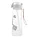 BESPORTBLE 1pc Kettle Baby Water Bottle Straw Water Bottle Baby Straw Cup Plastic Straw Cup Cartoon Pattern Cup Sippy Cup Coffee Cup White Portable Plastic Baby Toddler Water Cup Water Bottle 22X6.5CM White