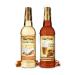 Jordan's Skinny Syrups Sugar Free Caramel Pecan & Maple Bourbon Pecan Coffee Syrup Combo Pack | Keto-Friendly | 0 Calories | 0 Sugar | 0 Carbs | 750ml each Bottle