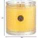Aromatique Textured Glass Candle - Agave Pineapple Scent | 6 oz Premium Soy | 40 Hours Burn Time | Handmade Aromatherapy Gift for Home & Office Decor - Buy Online on GoSupps.com