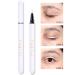 FAEYLI MAKEUP White Waterproof Liquid Eyeliner Pen - Ultra-Fine Felt-Tip, Quick Drying Formula 0.21 Fl. Oz - Buy Online on GoSupps.com