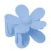 Colorful Flower Hair Clips Normal Thin Hair Styling Thick Cute Flower Claw Clip for Hair Accessories for Girlfriends(Light blue)