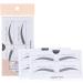 PLAFOPE Eyebrow Template 2 Make up Kits Diy Eyebrow Stencil Beauty Kit Eyebrow Card Eyebrow Stickers Makeup Tools A607 Simple - Buy Online on GoSupps.com