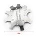 Oval French Smile Line Nail Art Trimmer Cutter Tool | 9 Sizes | HJ-NAT185-FS03 Silver - Buy Online on GoSupps.com