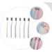 Iwowhero 6-Piece Stiff Brush Set for Adults - Manual Tooth Stain Remover & Hard-Toothbrush Cleaner - Buy Online on GoSupps.com