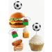 Wales Football Party Food & Cupcakes Picks Decorations Toppers World Cup 2022 (pack of 14) - Buy Online on GoSupps.com
