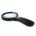 Led Illuminated Glass for Old Man Reading Night Lighting 10x Handheld Magnifier Made in China