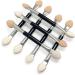 SKISUNO Makeup Tools 50pcs Eye Makeup Applicators Eyeshadow Brush Eye Shadow Applicator Makeup Brush Double Sided Suite 7.5X0.5cm As Shown - Buy Online on GoSupps.com