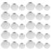 Toyvian Godets de Fards Paupi res Ronds Vides 30 Pcs en Aluminium pour Palettes DIY Maquillage Voyage Accessoires