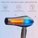 Faszin Ionic Hairdryer 2400W Super Fast Professional Hair Dryer Real Blow-Dry No Baking Dry Triple-L Plus Technology Heat Resistant with 4 Styling Diffusers Gray - Buy Online on GoSupps.com