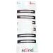 Scunci Metal Barrettes - Assorted Colors (6 Count) | Effortless Beauty - Buy Online on GoSupps.com