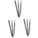 PLAFOPE 3pcs 2 1 Eyebrow Brush Eyebrow Pencil Waterproof Brow Pencil Makeup Sharpener Stand Microblading Pen - Buy Online on GoSupps.com