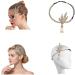 JUSTUSNX Gatsby Crystal Headband 1920s Flapper Headband pearl Rhinestone Headband Party Supplies for Women and Girls (A) - Buy Online on GoSupps.com