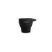 Baby Boosa Surprise Snack Pot | Dentist-Developed | No-Spill | Easy Access Finger Food Snack Cup | Collapsible & Soft | On-The-Go | Day Trips | Comfy Grip | Easy Clean | Explore Healthy Treats | BLW Milano Black