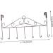 Alipis 2pcs Door Hook Wall Mounted Clothes Hanger Metal Hangers Key Wall Mounted Hooks Kitchen Door Hat - Buy Online on GoSupps.com