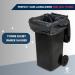 Toneco Strong Garbage Bags 240L - 100% Recycled Black - Ideal for Camping Household & Industry - 20 Durable 100x125cm Bags - Buy Online on GoSupps.com